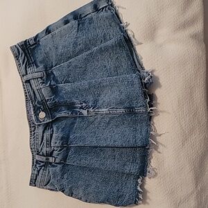 Denim Skort